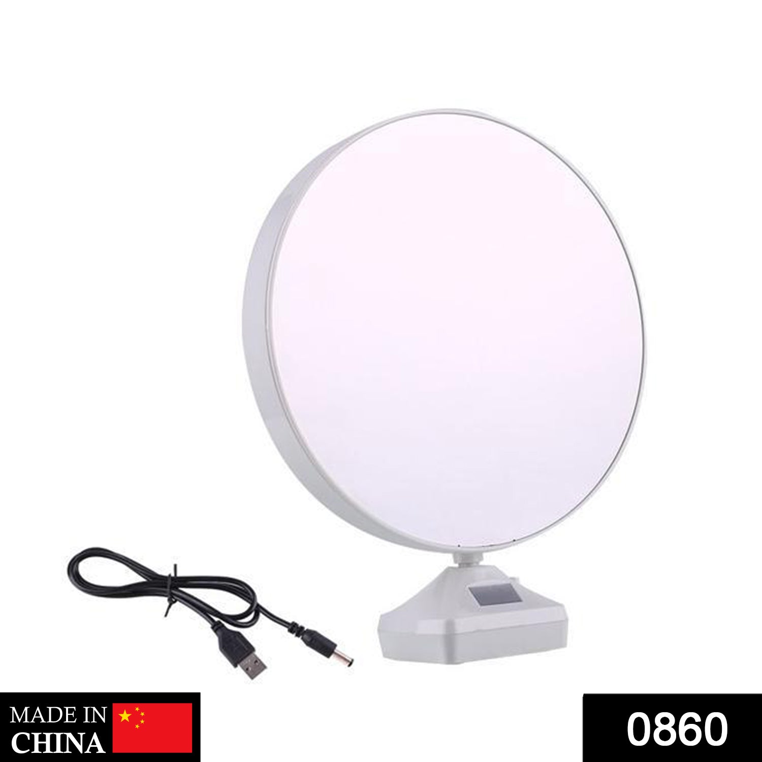 Plastic 2 in 1 Mirror Come Photo Frame with Led Light Plastic 2 in 1 Mirror Come Photo Frame with Led Light